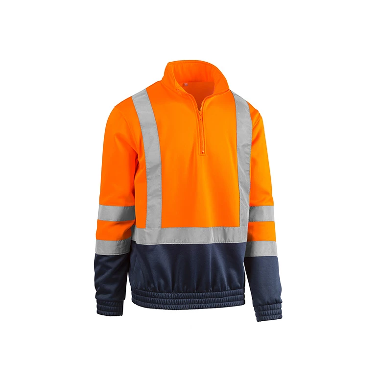 Sudadera de Trabajo Alta Visibilidad Media Cremallera Sottozero Smash 7880