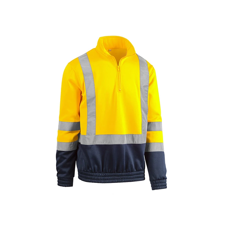 Sudadera de Trabajo Alta Visibilidad Media Cremallera Sottozero Smash 7880