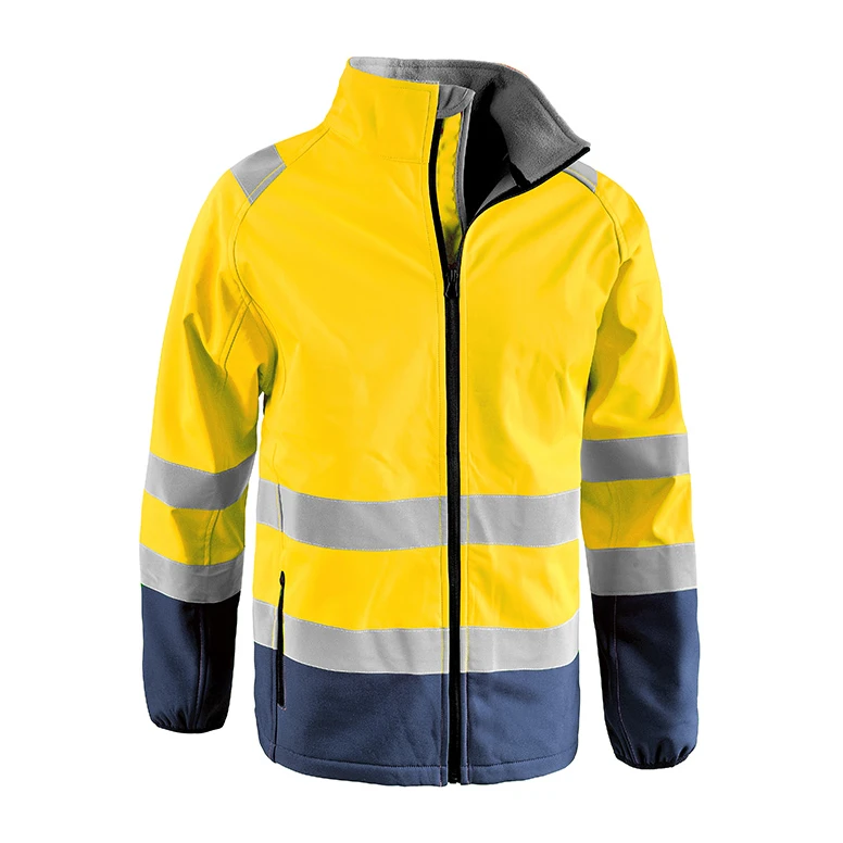 Chaqueta de Trabajo Alta Visibilidad Multibolsillos Softshell Stretch Sottozero Solarsoft 2345