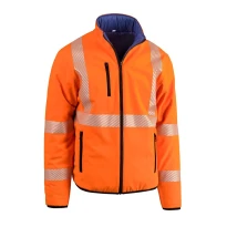 Chaqueta de Trabajo Alta Visibilidad Multibolsillos Softshell Reversible Sottozero Doubler 2399