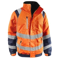 Chaqueta de Trabajo Alta Visibilidad Multibolsillos Impermeable Sottozero Spotlight 2355