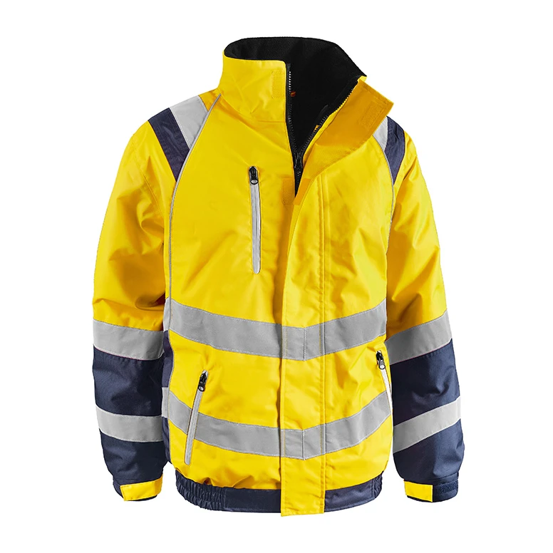 Chaqueta de Trabajo Alta Visibilidad Multibolsillos Impermeable Sottozero Spotlight 2355