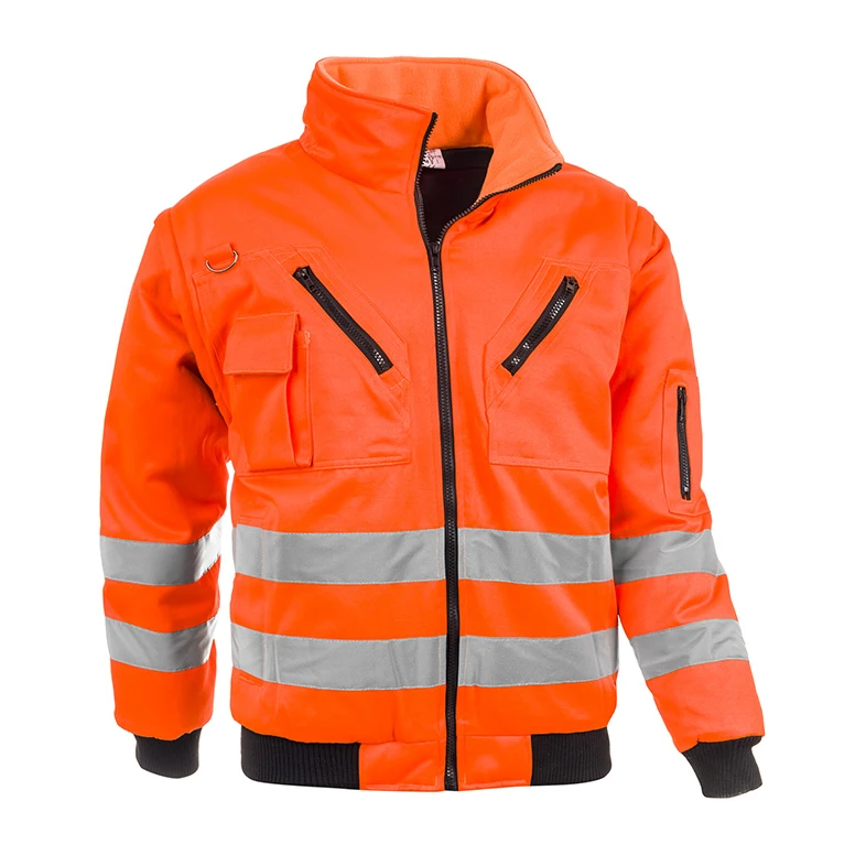 Chaqueta de Trabajo Alta Visibilidad Multibolsillos Sottozero Nuevo Caminero 2380