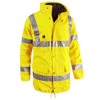 Parka de Trabajo Alta Visibilidad Multibolsillos Impermeable Sottozero Parka 2300