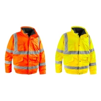 Chaqueta de trabajo alta visibilidad multibolsillos impermeable Sottozero Motorway 2407