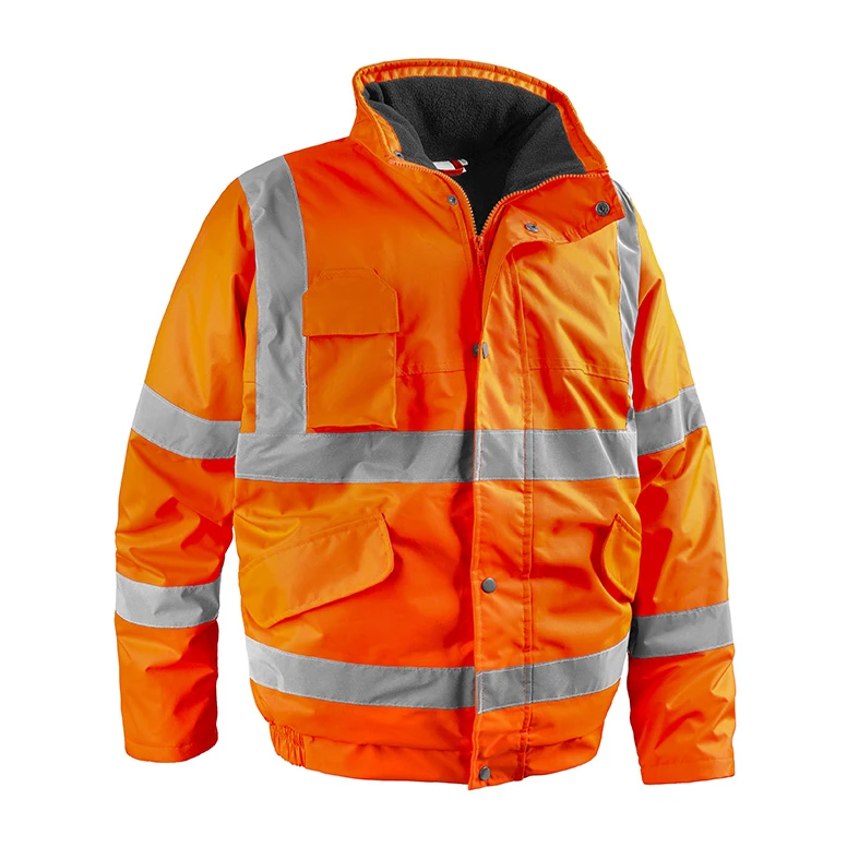 Chaqueta de trabajo alta visibilidad multibolsillos impermeable Sottozero Motorway 2407