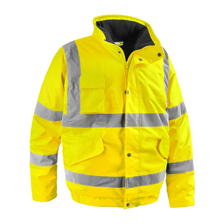 Chaqueta de trabajo alta visibilidad multibolsillos impermeable Sottozero Motorway 2407