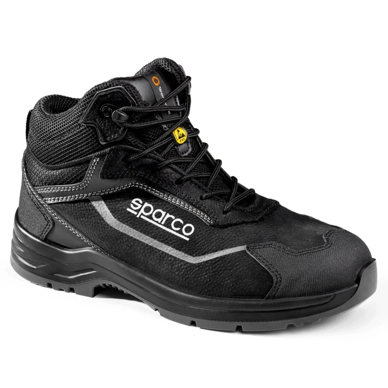 Zapatos de Seguridad Metalfree Sparco Indy-h Oscar S3S SR LG FO ESD 07544NRNR
