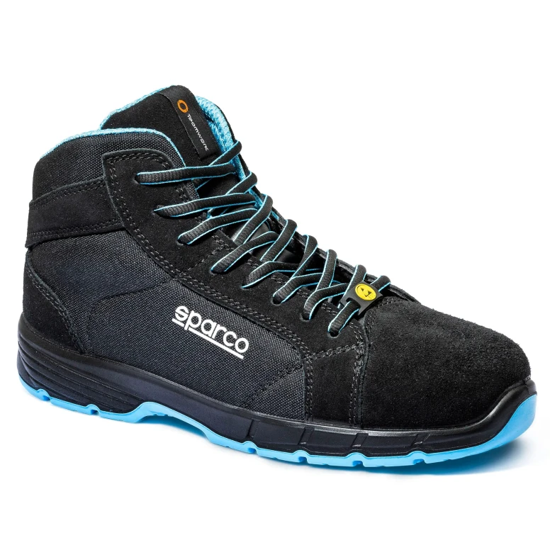 Zapatos de Seguridad Altos Metalfree Sparco Horizon-H Fargo S3S SR FO ESD 07547NRCE