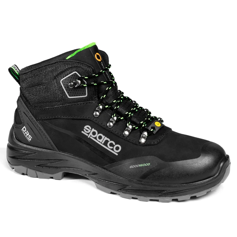 Zapatos de Seguridad Altos Sin Punta Sparco GoodWood River O6 SR FO HRO CI HI ESD BTB0015B0K01
