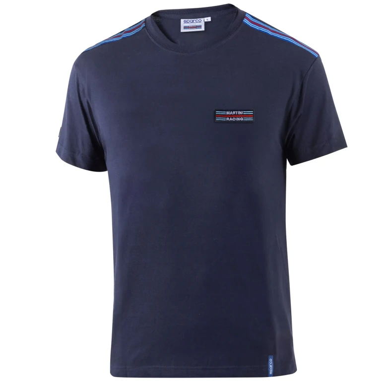 Camiseta de trabajo elástica Sparco Martini Racing Top Stripes BML0007-D0