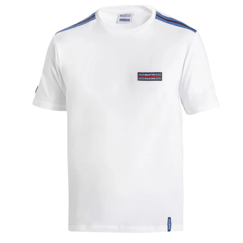 Camiseta de trabajo elástica Sparco Martini Racing Top Stripes BML0007-D0
