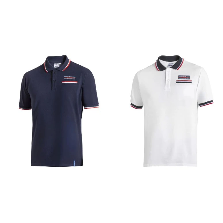 Polo de trabajo 100% algodón Sparco Martini Racing Pocket BML0009-D0