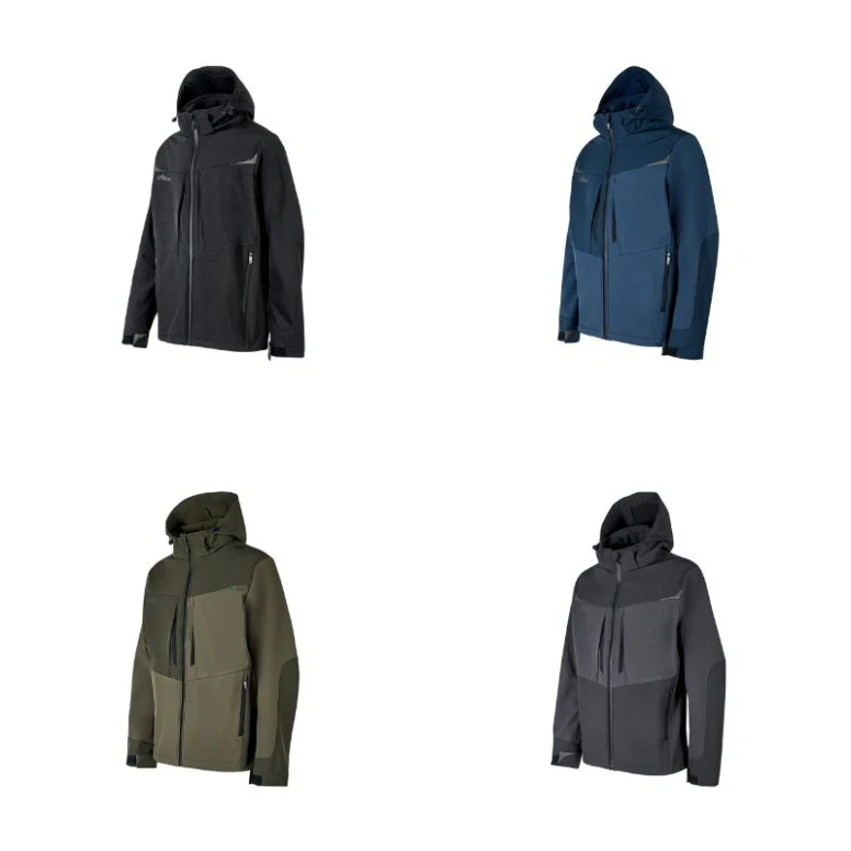 Chaqueta de trabajo multibolsillos Stretch Softshell U-Power Verve WFU340