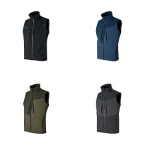 Chaleco de trabajo multibolsillos Stretch Softshell U-Power Brio WFU341