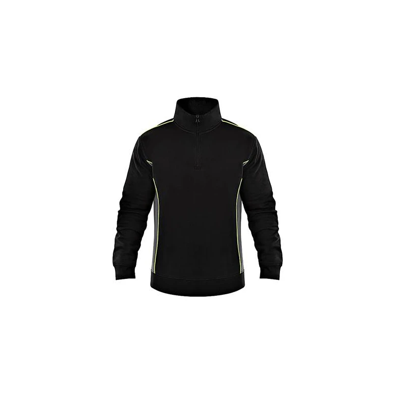 Sudadera de Trabajo Media Cremallera Fluo