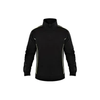 Sudadera de Trabajo Media Cremallera Fluo