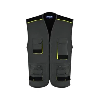 Chaleco de Trabajo Multibolsillos Fluo