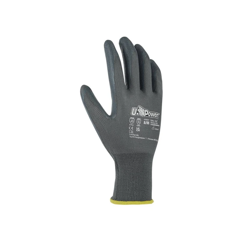 12 pares - Guantes de trabajo U-Power Grizzly UG00027