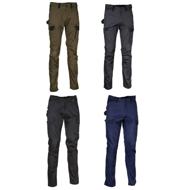 Pantalones de trabajo Cofra Stretch Multibolsillos Salanki V722-0-03