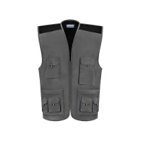 Chaleco de Trabajo Multibolsillos Stretch Cremallera Entera Multi