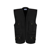 Chaleco de Trabajo Multibolsillos Stretch Cremallera Entera Multi