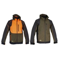 Chaqueta de Trabajo Softshell Multibolsillos Stretch Impermeable Cofra Seewald V323-0-03