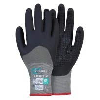 12 Piezas - Guantes de Trabajo de Nitrilo Cofra Phoenix Fit G351