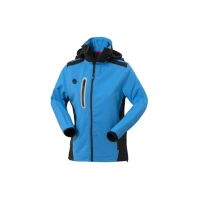Chaqueta de trabajo Softshell multibolsillos impermeable con capucha para mujer Rossini Smarty Lady HH639