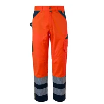Pantalones de Trabajo Alta Visibilidad Multibolsillo Rossini Hella Hi-Vis A00132