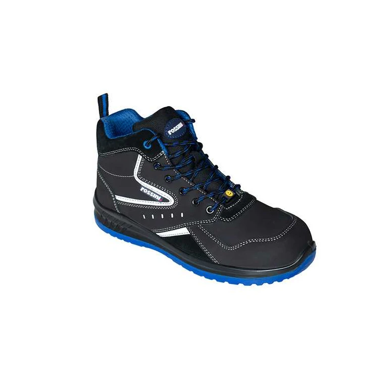 Zapatos de Seguridad Altos Metalfree Rossini Wave High S3S FO SR ESD PPVL521