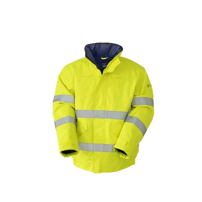 Bomber de Trabajo Alta Visibilidad Multinorma Impermeable Multibolsillos Rossini Hi-Vis HH340