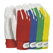 12 Pares - Guantes de trabajo de microfibra y malla - Issa Line 07202