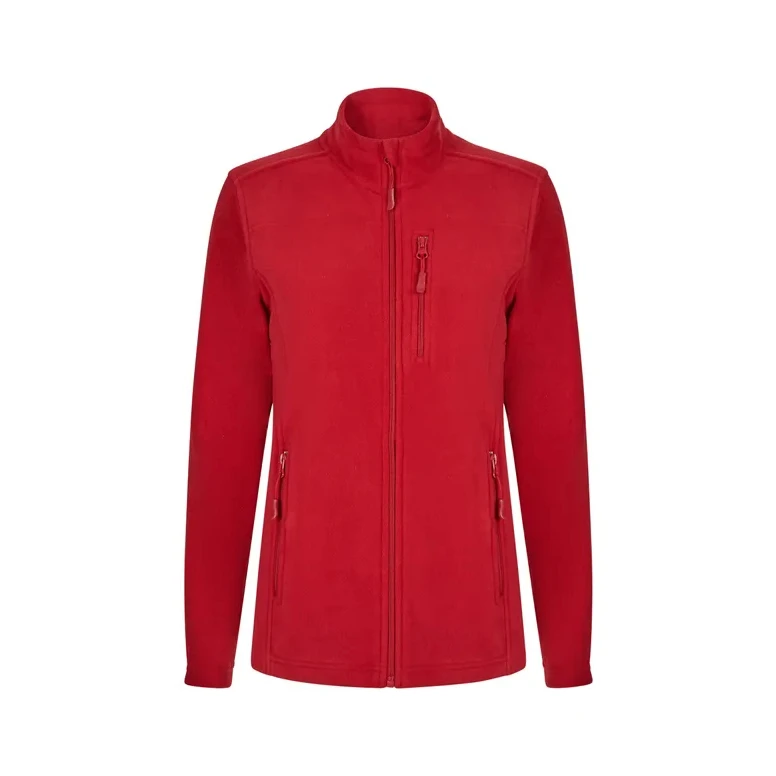 Sudadera polar de trabajo para mujer con cremallera larga y multibolsillos Velilla 201502W
