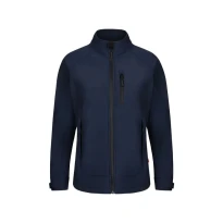 Chaqueta de trabajo Softshell stretch multibolsillos con cremallera larga para mujer Velilla 206005W