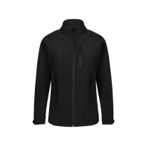 Chaqueta de trabajo Softshell stretch multibolsillos con cremallera larga para mujer Velilla 206005W