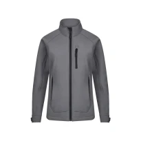 Chaqueta de trabajo Softshell stretch multibolsillos con cremallera larga para mujer Velilla 206005W