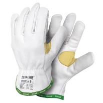 12 Pares - Guantes de trabajo en cuero Top - Issa Line 17140T