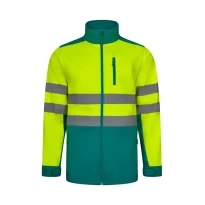 Chaqueta de trabajo alta visibilidad multibolsillos Softshell stretch Velilla 306006 2