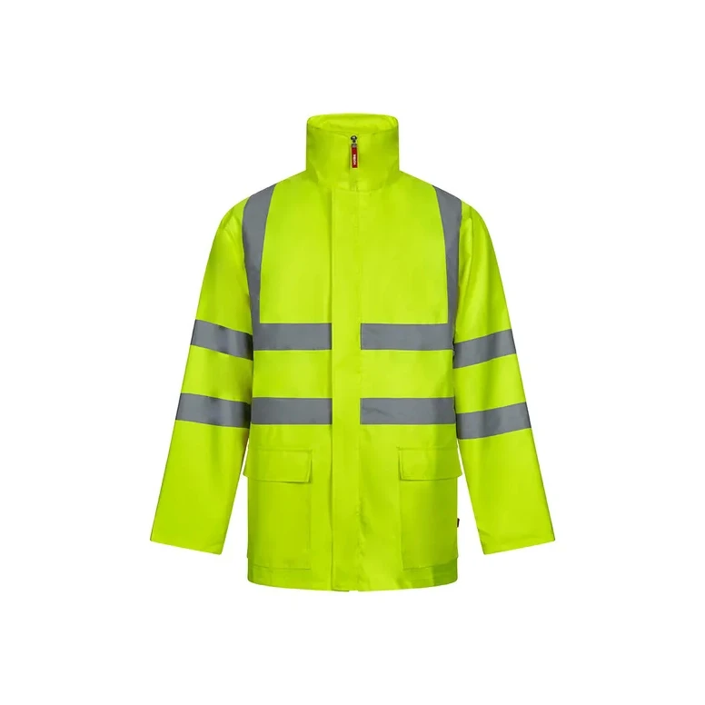 Parka de trabajo alta visibilidad 4 en 1 multibolsillos impermeable Velilla 306007