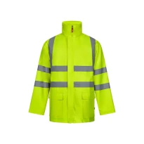 Parka de trabajo alta visibilidad 4 en 1 multibolsillos impermeable Velilla 306007