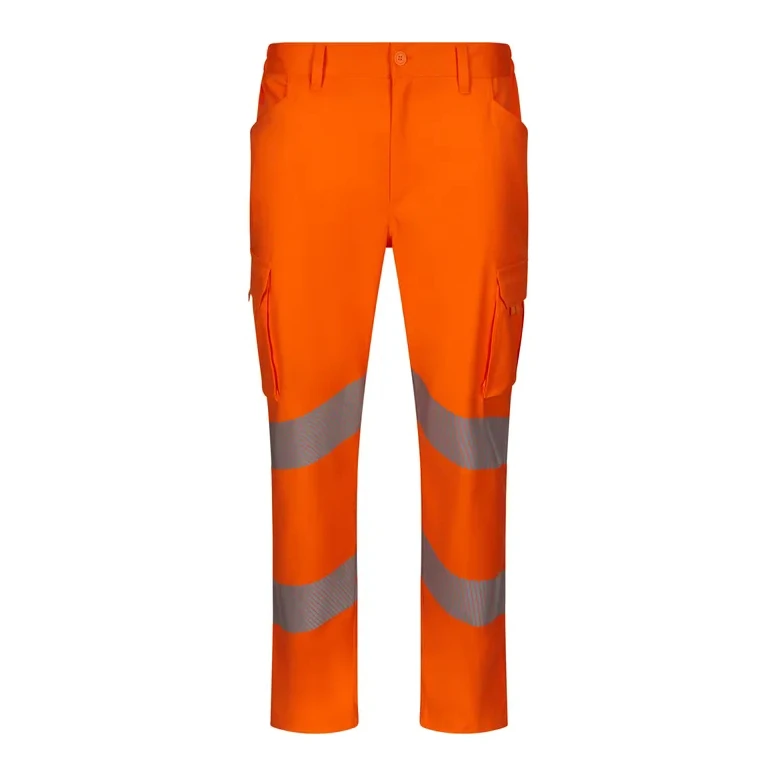 Pantalón de trabajo alta visibilidad multibolsillos stretch Velilla 303009S