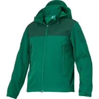 Chaqueta de Trabajo Softshell Multibolsillos Elástica con Capucha Siggi Emerald 80SS0021/00-1027