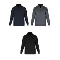Sudadera de trabajo con media cremallera Basic 40BN