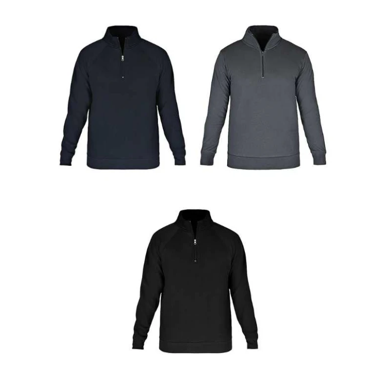 Sudadera de trabajo con media cremallera Basic 40BN