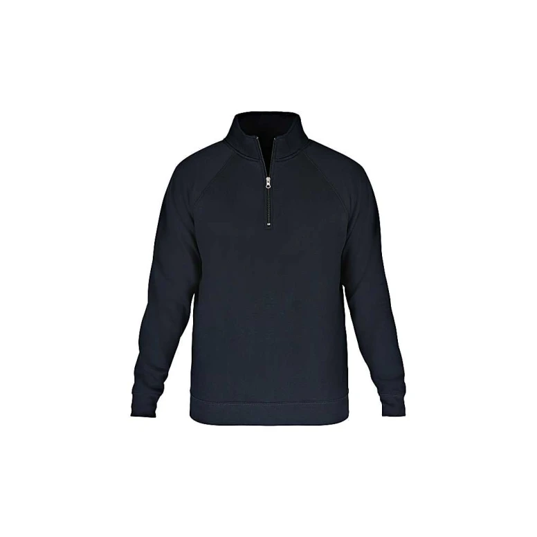 Sudadera de trabajo con media cremallera Basic 40BN