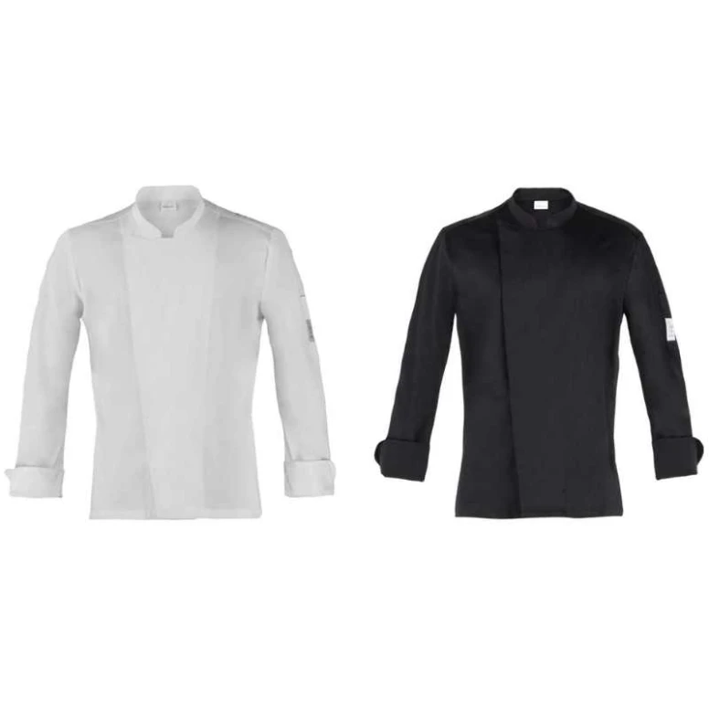 Chaqueta de trabajo para cocinero de manga larga Giblor’s Augustin Q8G00187