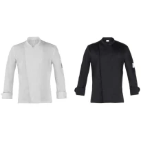 Chaqueta de trabajo para cocinero de manga larga Giblor’s Augustin Q8G00187