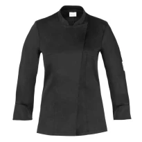 Chaqueta de trabajo para cocinera de manga larga Giblor’s Celine Q8G00188