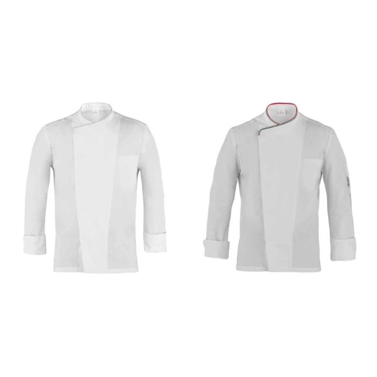 Chaqueta de trabajo 100 % algodón para cocinero Giblor’s Patrizio Q8G00189